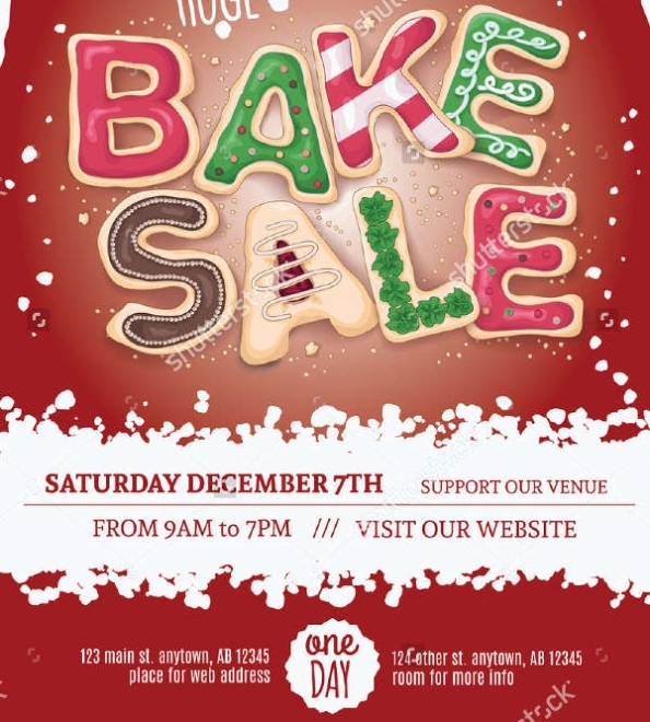 Flyer Designs & Examples – 109+ Word, Psd, Ai, Indesign Formats | Examples With Bake Sale Flyer Template Free