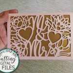 Fold Card Svg Free / Gate Fold Wedding Invitation Card Laser Cut Cricut Svg Dxf 735228 Within Paper Source Templates Place Cards