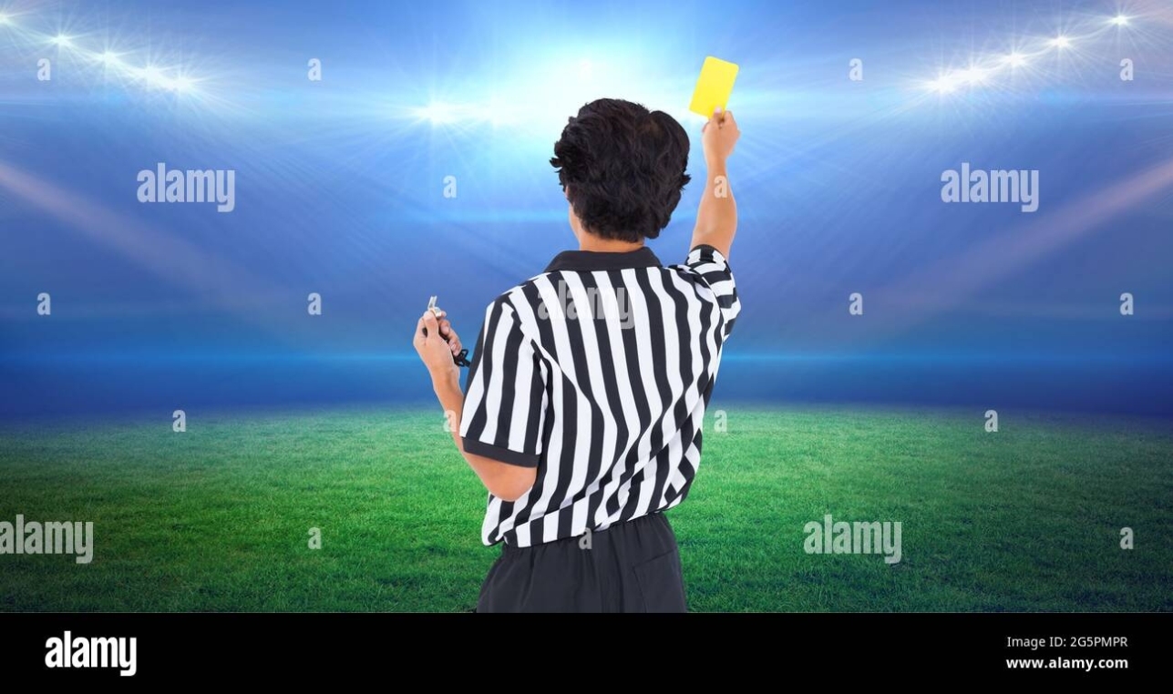 Football Referee Game Card Template Throughout Football Referee Game Card Template