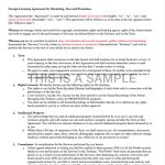 Foreign Licensing Agreement For Marketing, Tour And Promotion | Music Law Contracts With Regard To Independent Record Label Business Plan Template