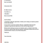 Formal Letter Heading | Template Business With Business Headed Letter Template