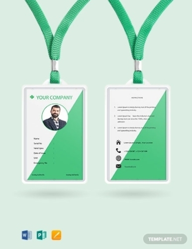 Free 10+ Blank Id Card Examples &amp; Templates [Download Now]―Illustrator with regard to Faculty Id Card Template