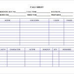 Free 10+ Sample Call Sheet Templates In Ms Word | Pdf Pertaining To Film Call Sheet Template Word