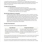 Free 10+ Sample Thesis Statement Templates In Ms Word | Pdf Intended For Ms Word Thesis Template