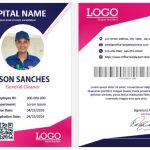 Free 12+ Hospital Id Card Templates & Formats For Ms Word In Id Card Template Word Free