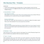 Free 14+ One Page Business Plan Samples In Ms Word | Pages | Pdf | Google Docs Intended For Simple Business Proposal Template Word