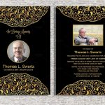 Free 14+ Printable Funeral Invitation Designs &amp; Examples In Psd | Ai | Eps Vector | Examples with Funeral Invitation Card Template