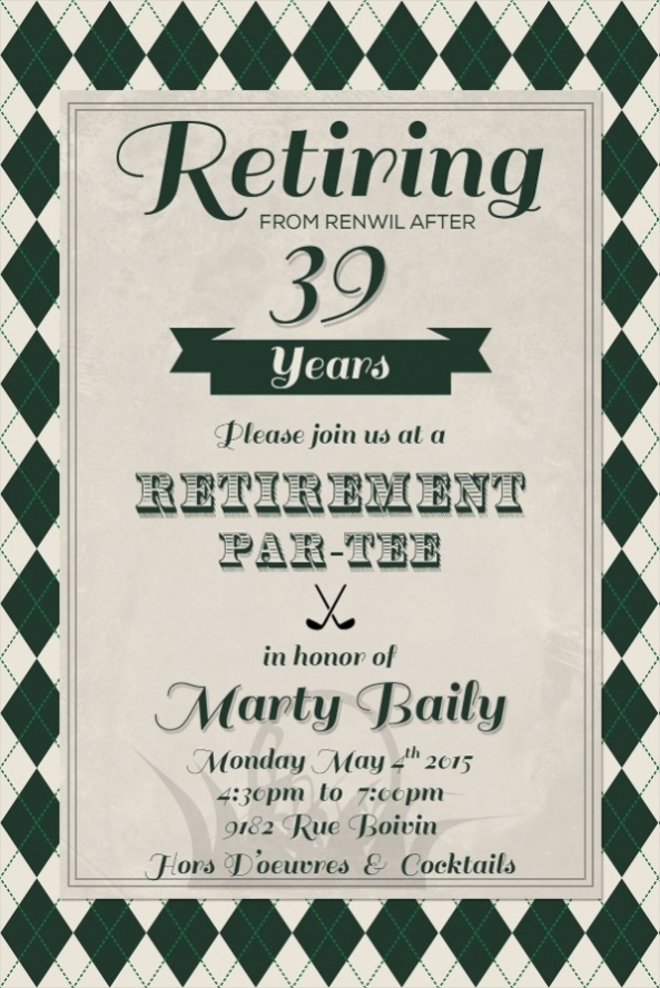 Free 16+ Amazing Retirement Ceremony Invitation Designs In Ms Word | Psd | Ai | Pages | Publisher with regard to Free Retirement Templates For Flyers