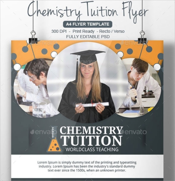 Free 16+ Best Tutoring Flyer Templates In Ms Word | Psd | Ai | Eps | Publisher | Indesign | Pages Intended For Tutoring Flyer Template