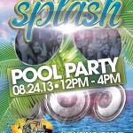 Free 17+ Pool Party Flyer Designs In Psd | Ai With Free Pool Party Flyer Templates