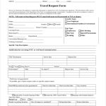 Free 21+ Sample Travel Forms In Pdf | Ms Word | Excel With Regard To Travel Request Form Template Word