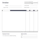 Free 24 Invoice Examples In Pdf Examples Blank Commercial – Reuniversity In Fillable Invoice Template Pdf