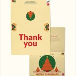 Free 28+ Christmas Thank You Card Templates In Psd | Eps | Ai Regarding Christmas Thank You Card Templates Free