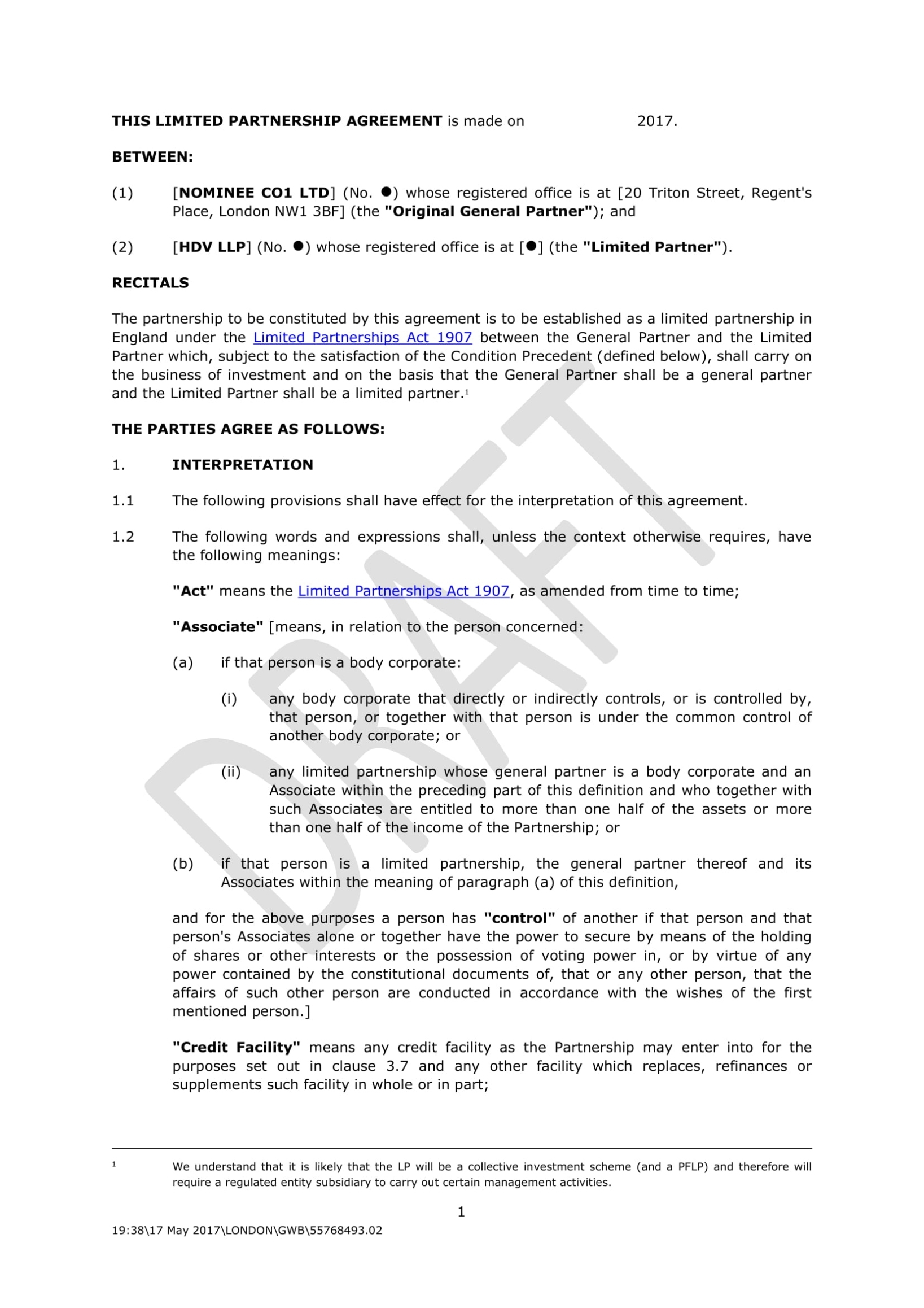 Free 3+ Limited Partnership Agreement Contract Forms In Pdf | Ms Word Pertaining To Contract For Business Partnership Template