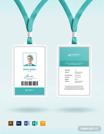 Free 34+ Amazing Id Card Templates In Ai | Ms Word | Pages | Psd Inside Faculty Id Card Template