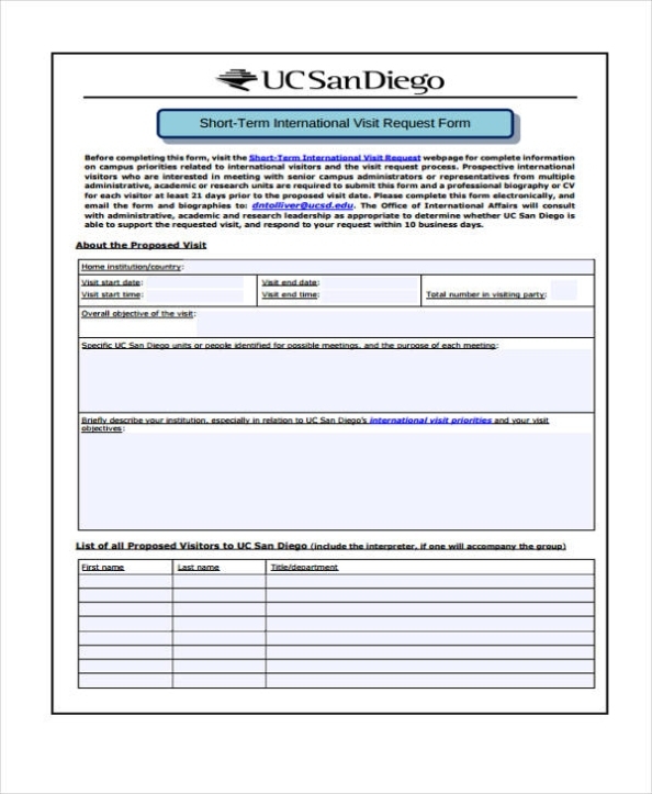 Free 34+ Travel Request Forms In Pdf | Ms Word | Excel Regarding Travel Request Form Template Word