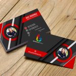 Free 3D Visiting Card Design In Photoshop – Graphicsfamily Throughout Visiting Card Psd Template
