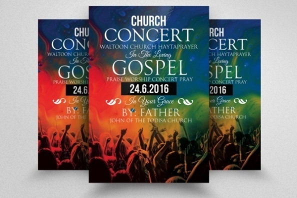 Free 40+ Church Flyer Templates In Psd | Ai | Psd | Vector Eps | Pages | Publisher | Indesign Regarding Gospel Meeting Flyer Template