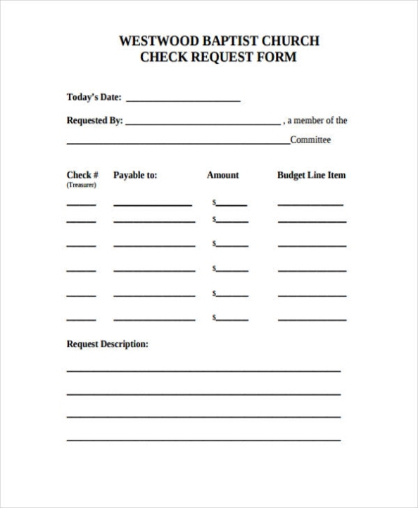 Free 49+ Sample Request Forms In Pdf | Excel | Ms Word Regarding Check Request Template Word