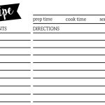 Free 4X6 Recipe Card Templates For Microsoft Word – Printable Templates With Regard To Free Recipe Card Templates For Microsoft Word