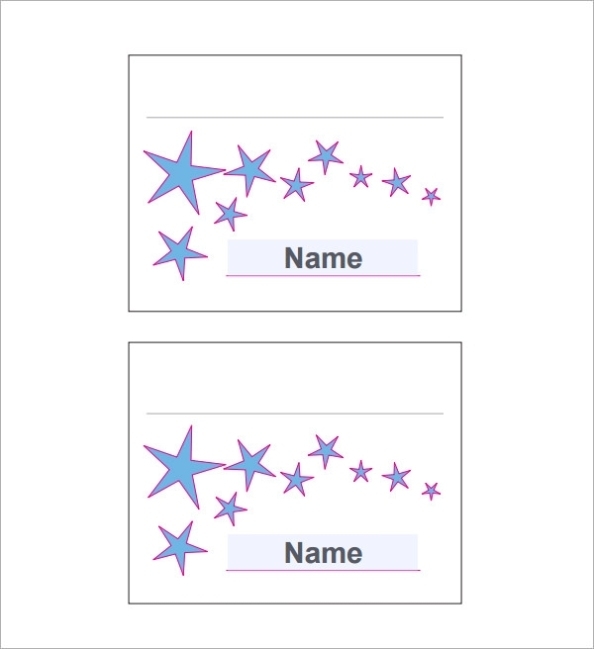 Free 7+ Place Card Templates In Ms Word | Pdf With Free Place Card Templates 6 Per Page