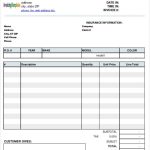 Free 8+ Sample Auto Repair Invoices In Pdf | Ms Word | Excel Regarding Car Service Invoice Template Free Download