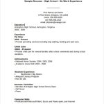 Free 8+ Sample Resume Templates In Ms Word With Free Basic Resume Templates Microsoft Word