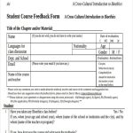 Free 8+ Sample Student Feedback Forms In Ms Word Within Student Feedback Form Template Word