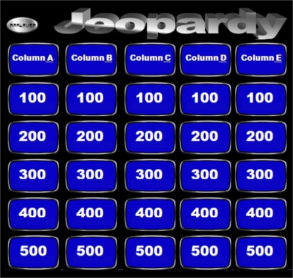 Free 9+ Sample Jeopardy Powerpoint Templates In Ppt Regarding Quiz Show Template Powerpoint