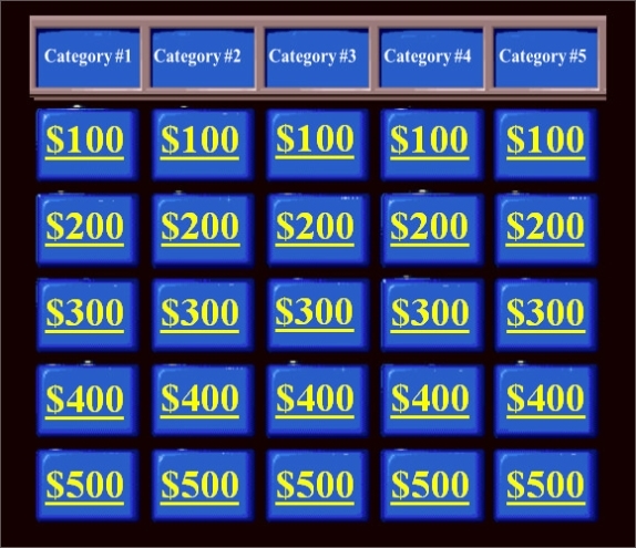 Free 9+ Sample Jeopardy Powerpoint Templates In Ppt With Regard To Quiz Show Template Powerpoint