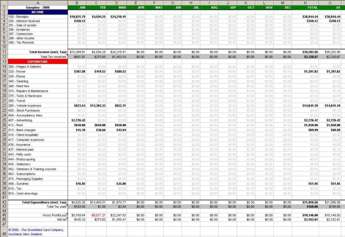 Free Accounting Spreadsheet Templates For Small Business On With Small Business Accounting Throughout Small Business Accounting Spreadsheet Template Free
