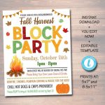 Free Block Party Flyer Template Inside Free Block Party Flyer Template