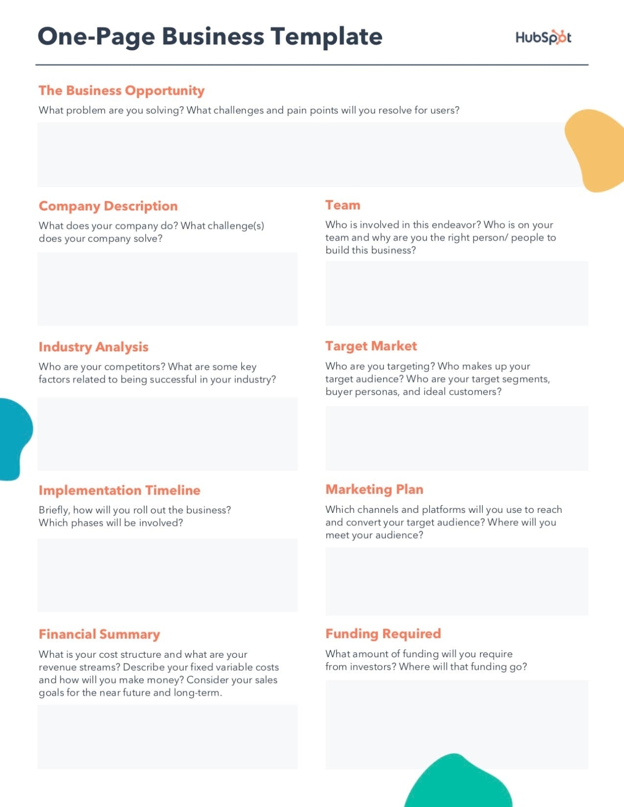 Free Business Plan Template [Updated For 2022] | Download Now regarding Business Plan Template Reviews