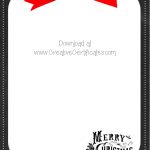 Free Christmas Border Templates – Customize Online Then Download Pertaining To Christmas Border Word Template