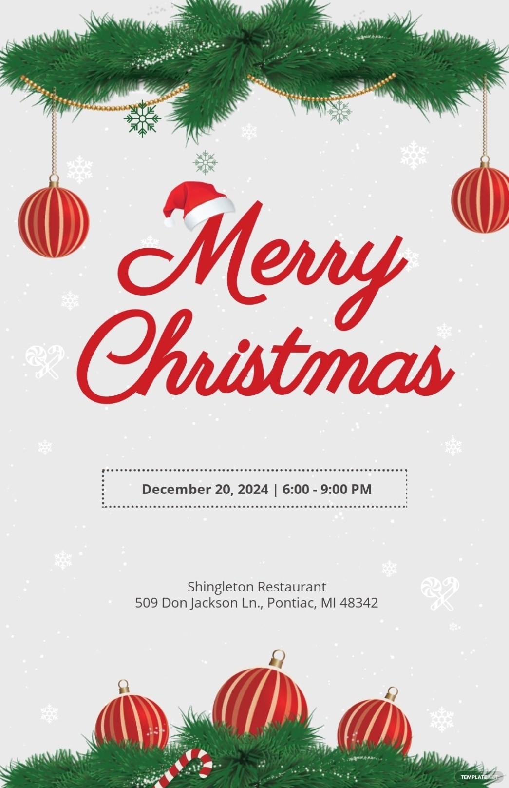 Free Christmas Flyer Templates Microsoft Word Regarding Free Holiday Flyer Templates Word