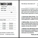 Free Church Publication Templates Intended For Church Visitor Card Template Word
