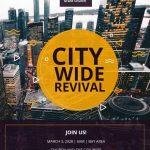 Free Church Revival Flyer Template Intended For Free Church Revival Flyer Template