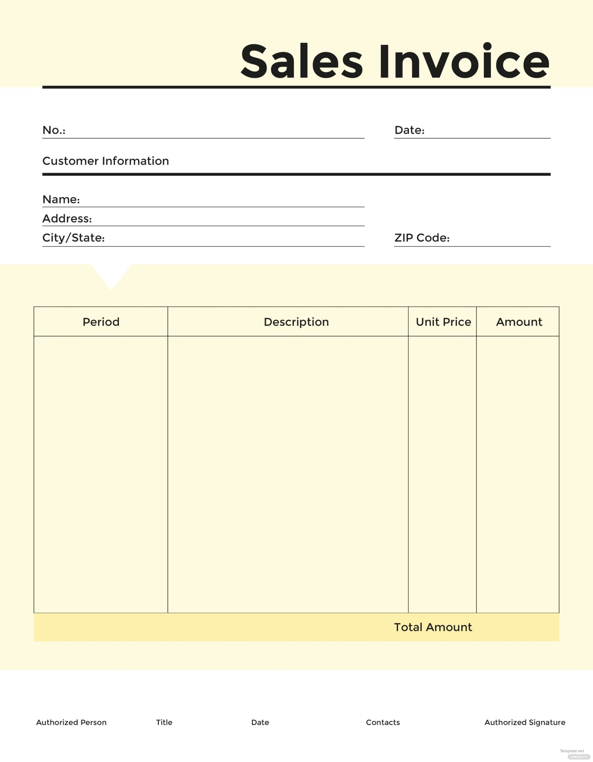 Free Commercial Sales Invoice Template In Adobe Illustrator | Template In Template Of Invoice In Word