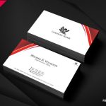 [Free] Corporate Business Cards Design Psd | Psddaddy For Business Card Size Template Psd