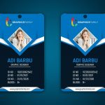 Free Corporate Id Card Design Template - Graphicsfamily inside Id Card Design Template Psd Free Download