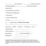 Free Credit Card Authorization Form Templates [Word – Pdf] Throughout Hotel Credit Card Authorization Form Template