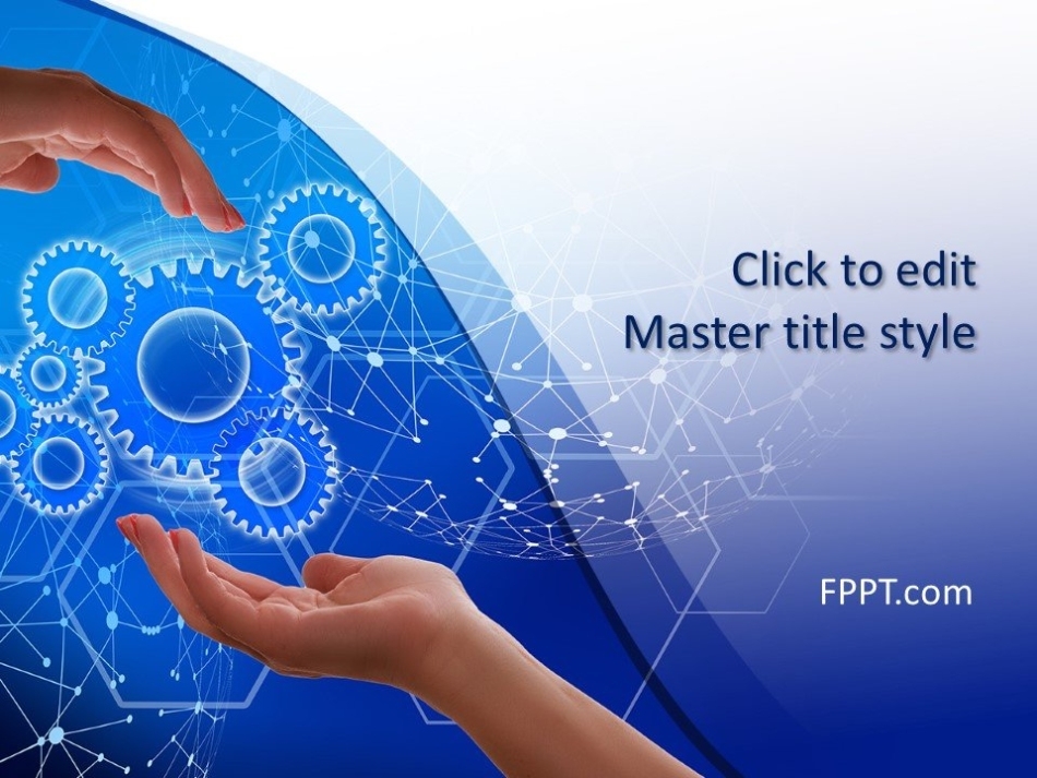 Free Digital Information Technology Powerpoint Template – Free Powerpoint Templates In Powerpoint 2007 Template Free Download