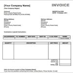 Free Downloadable Invoice Template Word | Invoice Example Throughout Net 30 Invoice Template