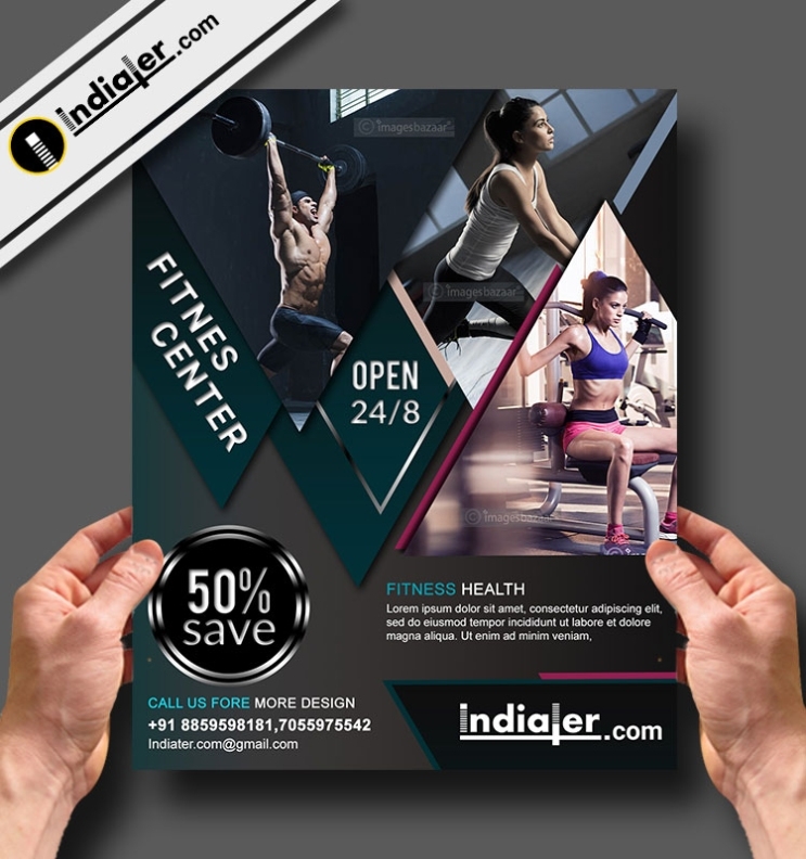 Free Fitness And Gym Offer Flyer Psd Template - Indiater intended for Offer Flyer Template