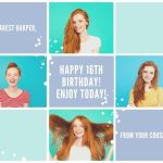 Free, Fun And Customizable Birthday Photo Collage Templates | Canva Intended For Birthday Card Collage Template