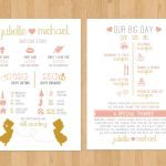 Free Infographic Wedding Program Template Regarding Wedding Infographic Template