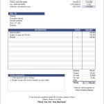 Free Invoice Template For Excel Pertaining To Maintenance Invoice Template Free