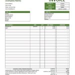 Free Invoice Template For Excel – Printable Invoice Template Free Throughout New Zealand Invoice Template
