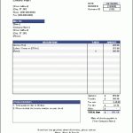 Free Invoice Template For Excel With Regard To Invoice Template For Openoffice Free