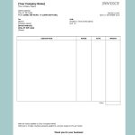 Free Invoice Templates By Invoiceberry – The Grid System Pertaining To Microsoft Office Word Invoice Template